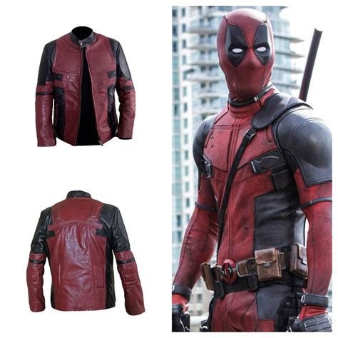 deadpool replica jacket|ryan reynolds deadpool jacket.